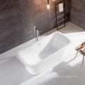 Individuality Creativity Seamless Oval Freestanding Acrylic Bathroom Bathtub